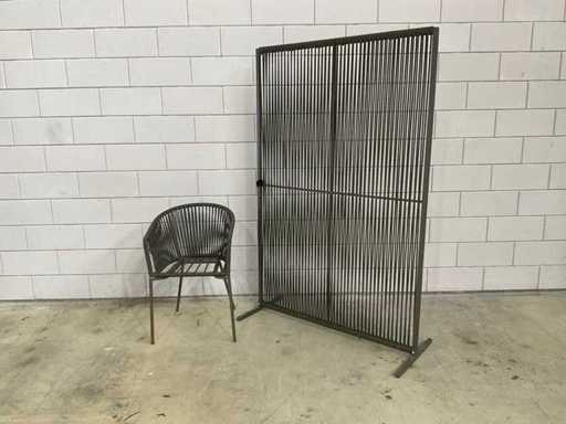 Divizorul de cameră Bizzotto cu scaun