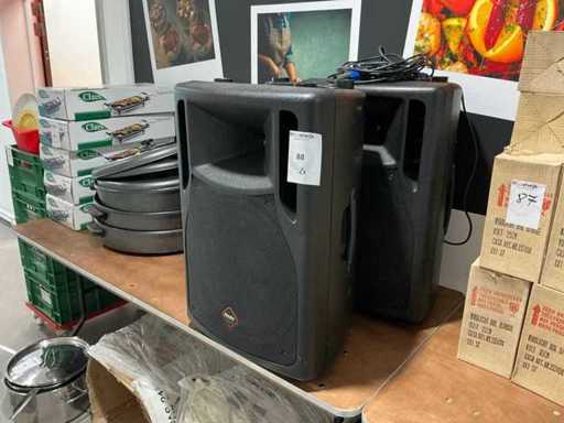 Alecto PAS-215A und PAS-215P Lautsprecher-MP3-Player (2x)