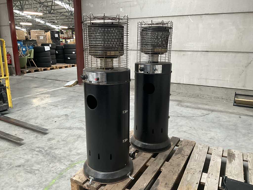 2 various patio heaters NN