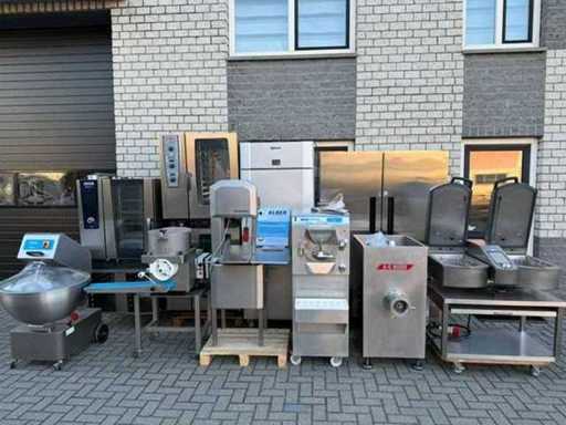 Catering, meat processing machines, bakery machines and catering