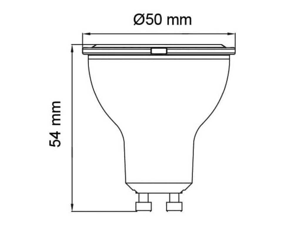 6w Gu10 Led Spot With Lens 3000k 100x Troostwijk Auctions