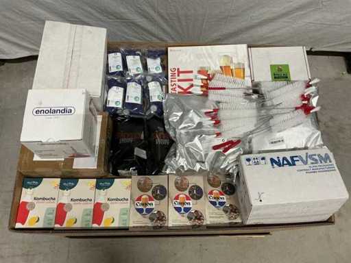 Ausili per la produzione della birra in pallet