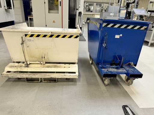 Caisses basculantes RMS 2 / godets à ferraille