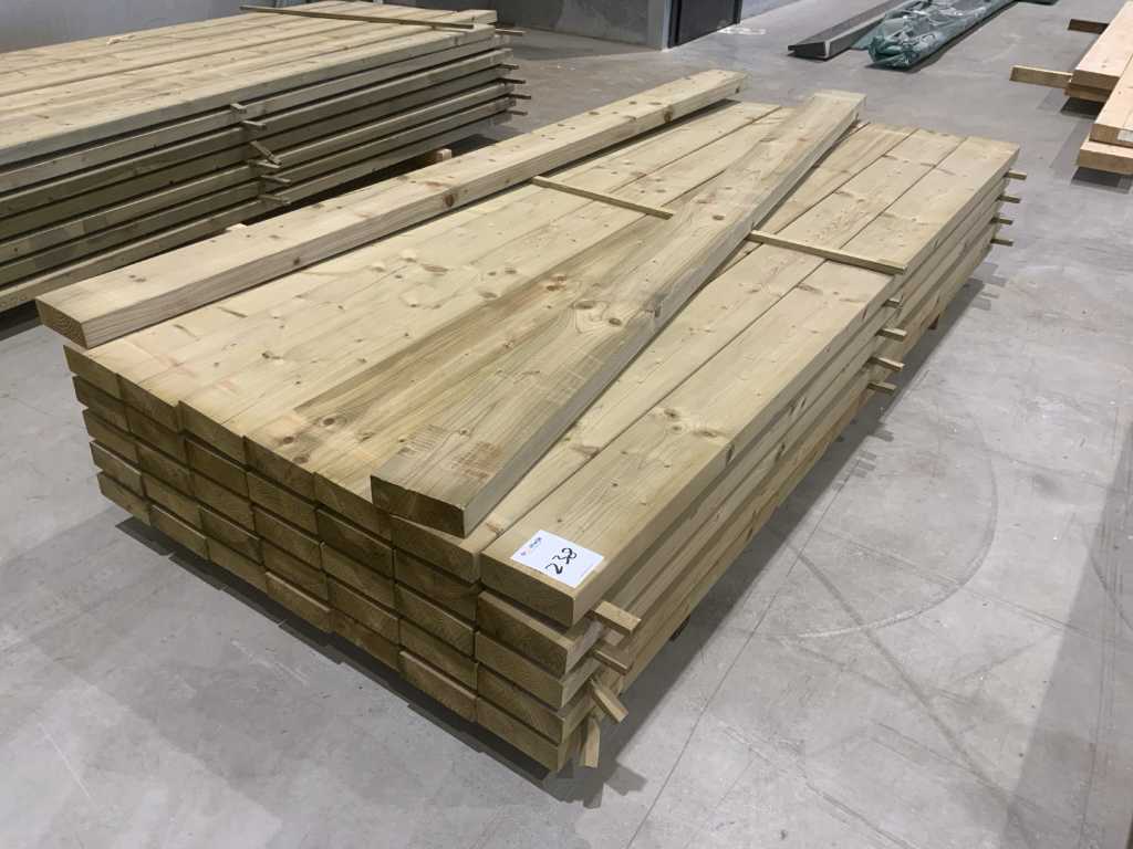 Impregnated Spruce beams (35x)
