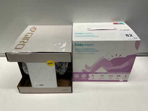 Frida mom, Giro Birth set and helmet (2x)