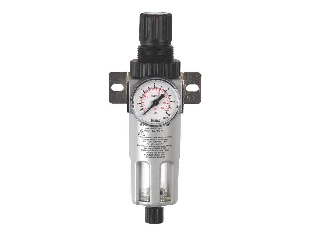 Metabo - FR-180 1/4" - filter regulator with pressure gauge (2x)