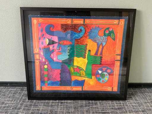 El rei de los Mares von Clemens Briels Wanddekoration