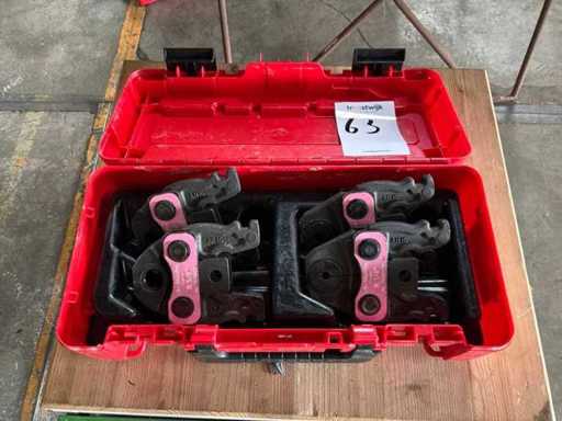 Rothenberger Press Kiefer eingestellt 1/4"-5/8"