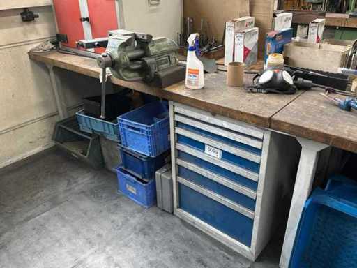 HOFFMANN workbench with contents