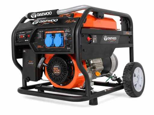 Daewoo - 2026 - GDAX4050 - Générateur électrique 2,8 KW