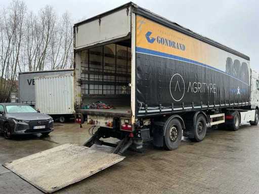 2009 Van Hool VHLO-2001 YA Oplegger