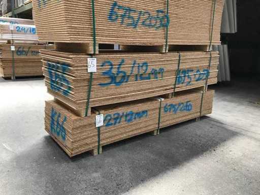 Fogli OSB 12mm 2050x675mm (36x)