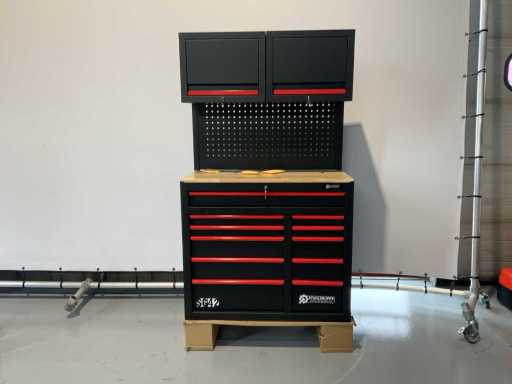 Stahlgruppe - 2025 - SG11 + parete posteriore - Carrello attrezzi