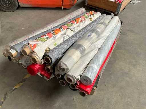 PALETTEDEAL : divers rouleaux de nappe de 140 cm de large