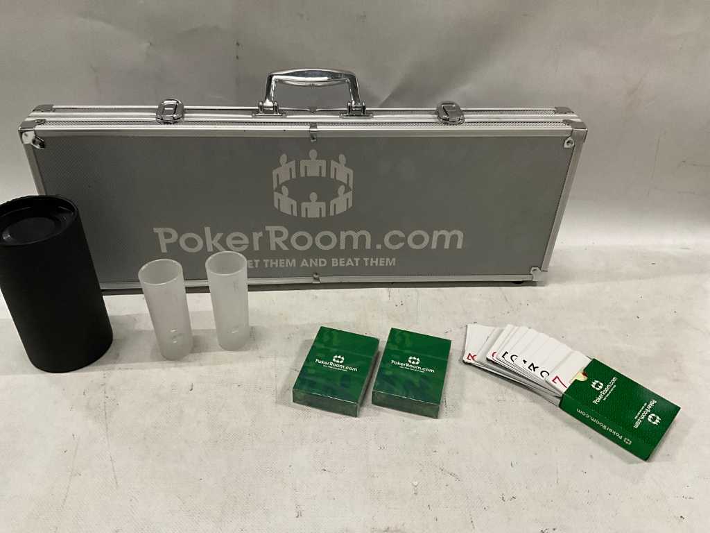 Partij Pokerroom Speelkaarten en toebehoren circa (1000x)