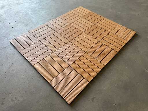 Carrelage de sol composite (10 m2)