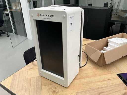 Holobox mini prototyp hologramowej szafki