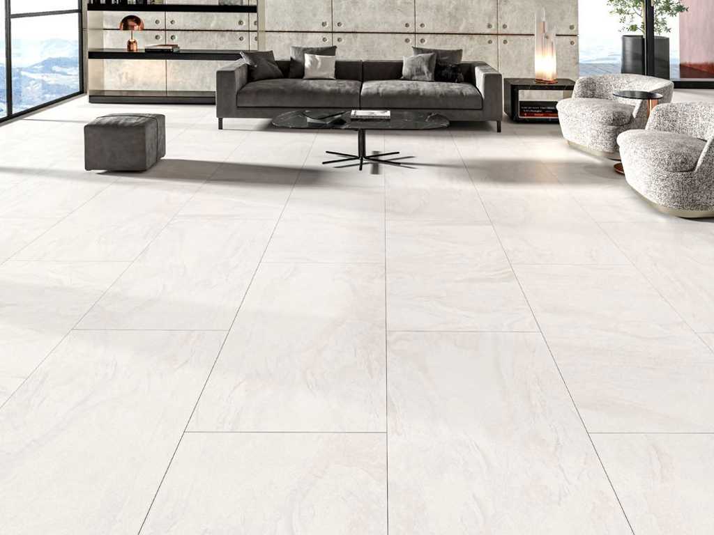 Keramische Tegel White 50 m²