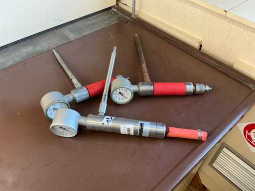 Buddeberg Persluchtlaboratorium Roermachines (3x)