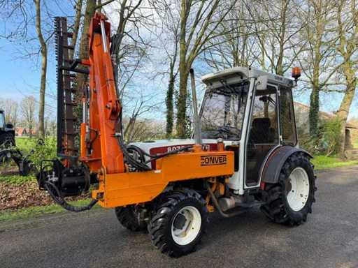 1996 Steyr 8075 AS Vierwielaangedreven landbouwtractor