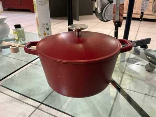 GSW Cast iron cooking pots (4x)