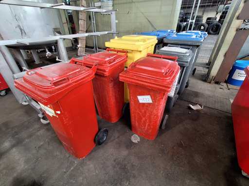   9 environmental bins SULO + shepherd with lid