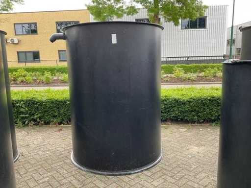 Verticale opslagtank