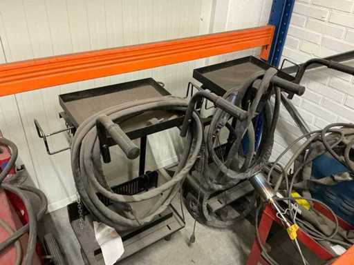 Chariots de soudage Diverses machines à souder (2x)