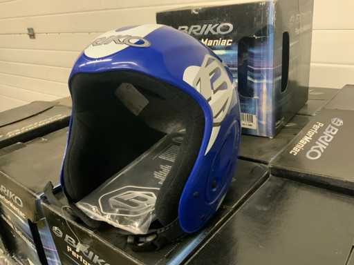 Casco da sci splash blu Briko (117x)
