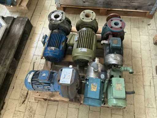 Machinery, spare parts and warehouse stocks