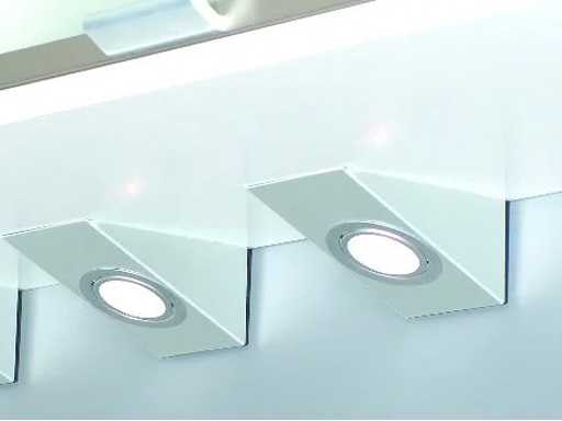 Omega Keil Onderbouw keukenverlichting spotjes LED RVS dimbaar