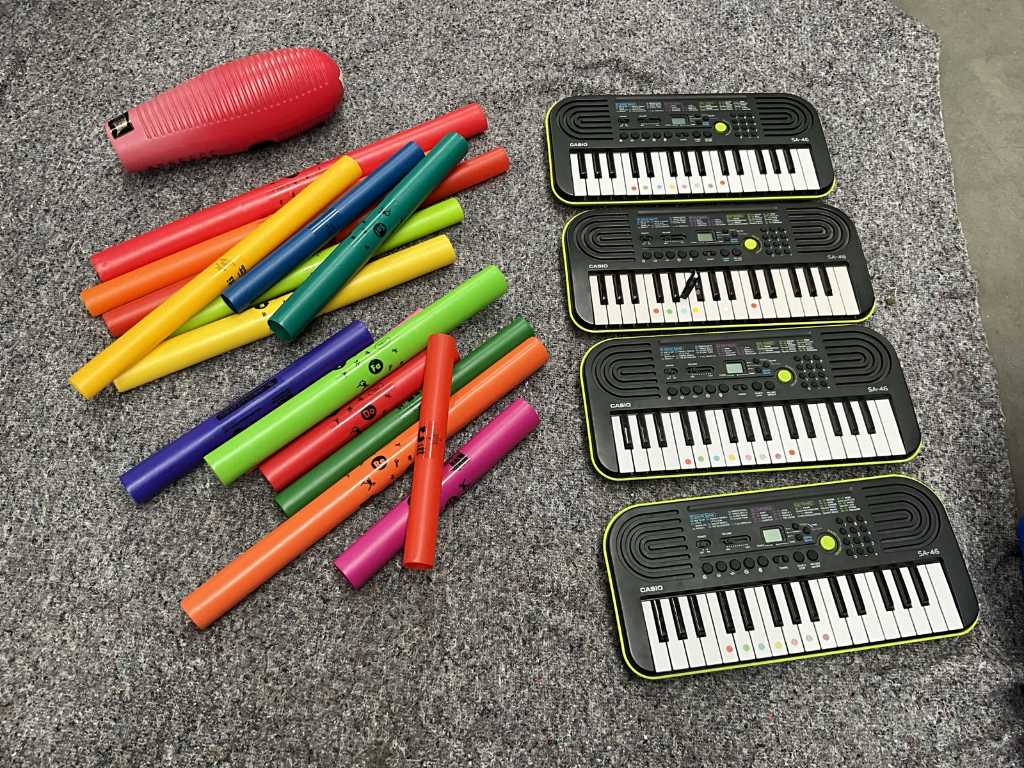 21 instruments pour enfants variés