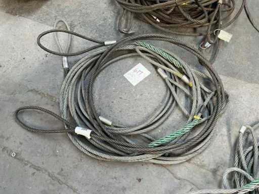 Boucle de levage en acier (4x)