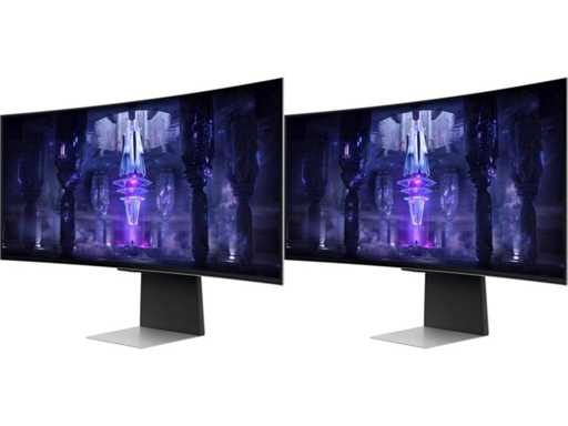 Samsung Odyssey G8 LS34BG850SUXEN - QHD Ultrawide OLED Smart Monitor - Apple AirPlay - Tizen - Wi-Fi - 175Hz - 34 inch