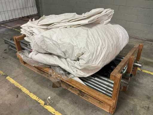 Solid Green - Party tent (2x)