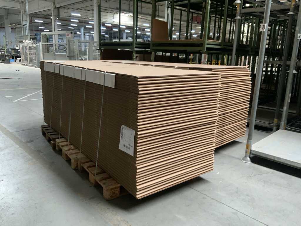 Europal F501-Q19!0/3 pallet corrugated cardboard (2x)