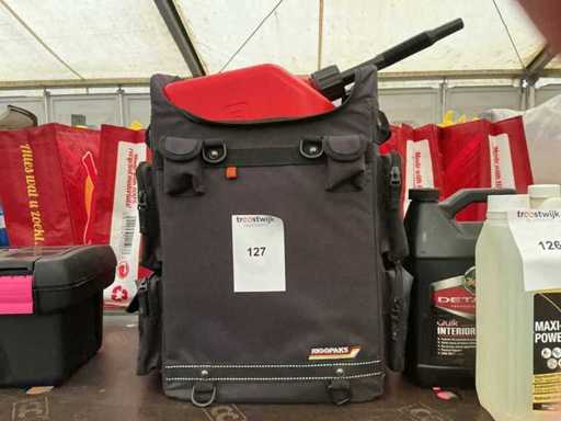 Capacité du réservoir de carburant Di Martina : 10 litres dans un sac de transport