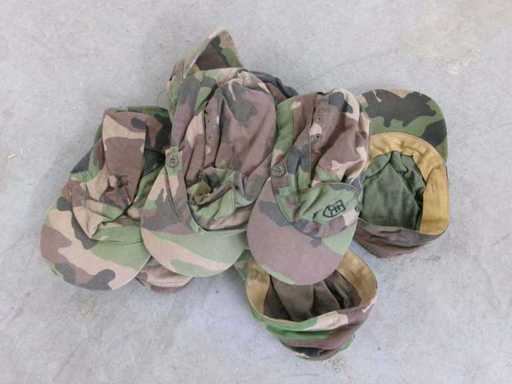 SK Feldmütze, M 97 camouflage, gedeeltelijk defect (R9) (95x)