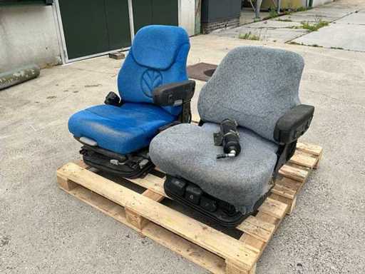 New Holland luchtgeveerde stoel (2x)