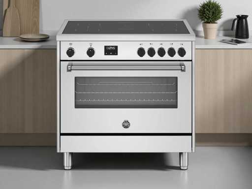 Bertazzoni Master Prime Line AMS9IND61BX Inductie Fornuis