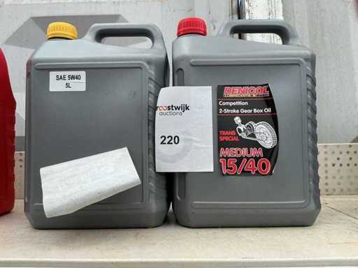 Denicol Hubraum 5 SAE 5W40 Motoröl (2x)