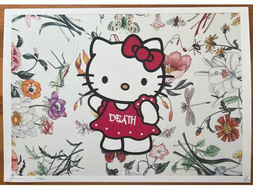 DEATH NYC : Floral Hello Kitty 71/100