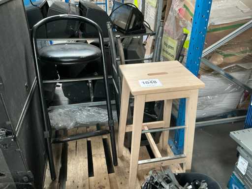 Divers tabourets de bar (4x)