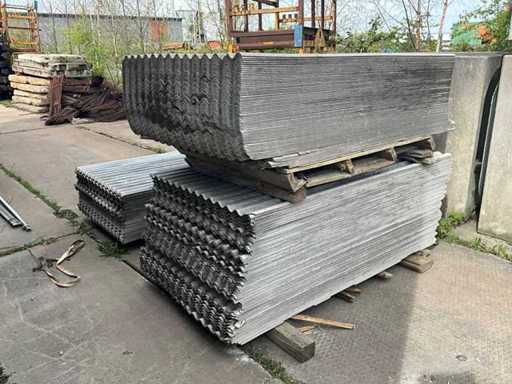 Foile ondulate fără azbest div. Dimensiuni: 438m2