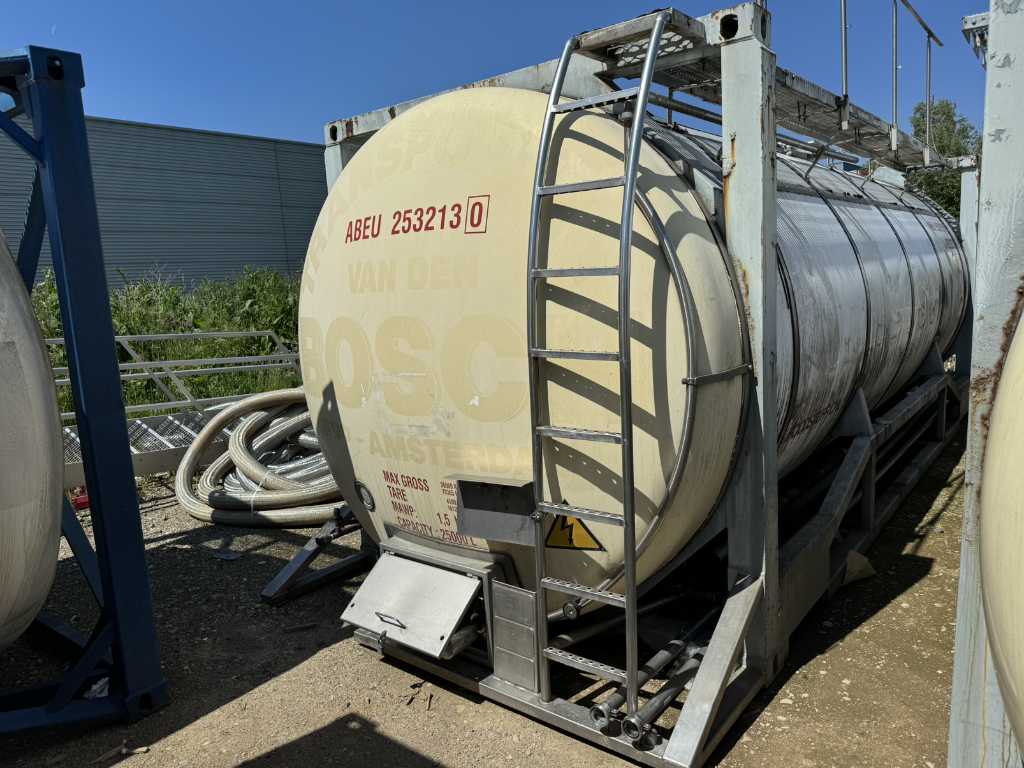 Contenitore cisterna da 20 piedi 25.000 litri
