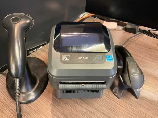 Stampante termica Zebra ZP450 per etichetta