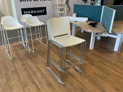 Markant Stapelbare Barkruk (4x)