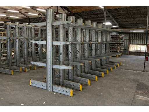 Draagarmstelling 300x1000x500 cm