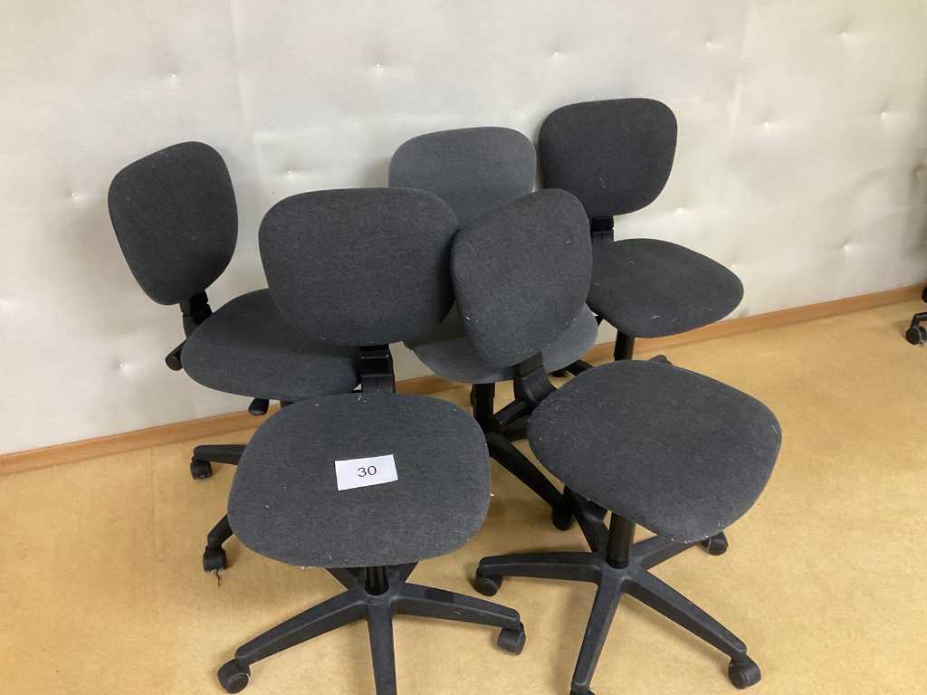 Chaises de bureau (5x)