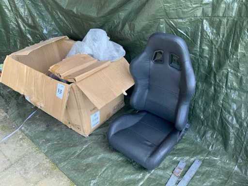 Set of adjustable FK sports seats fitting in PGO BR500